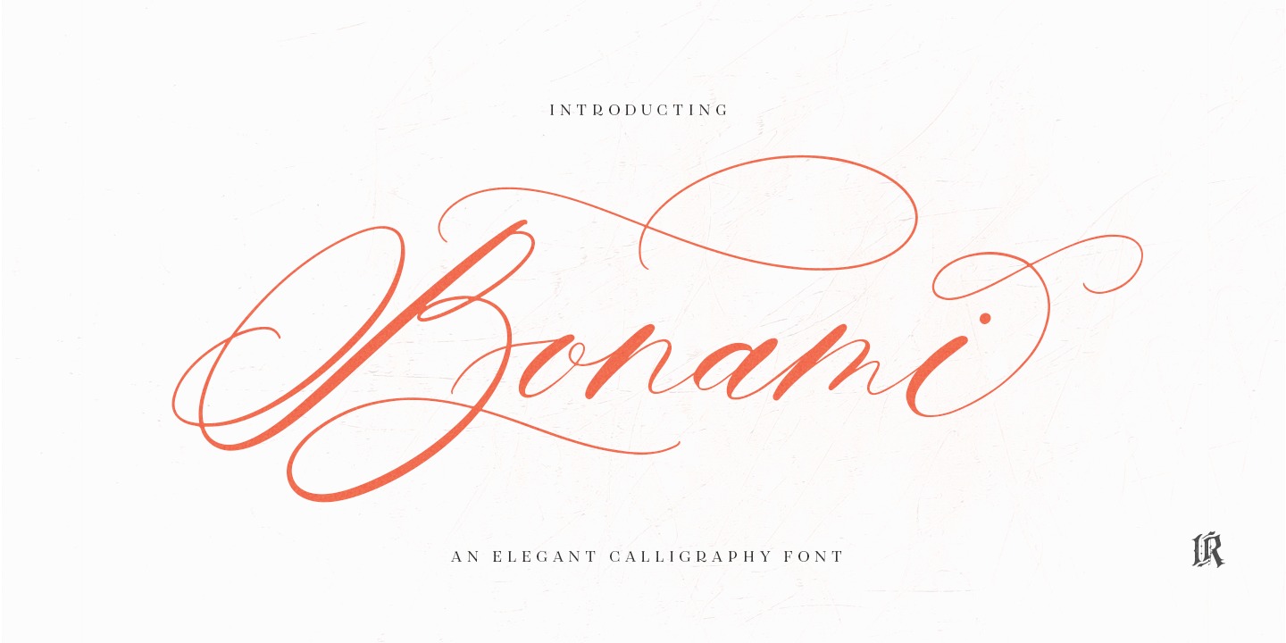 Bonami Font preview